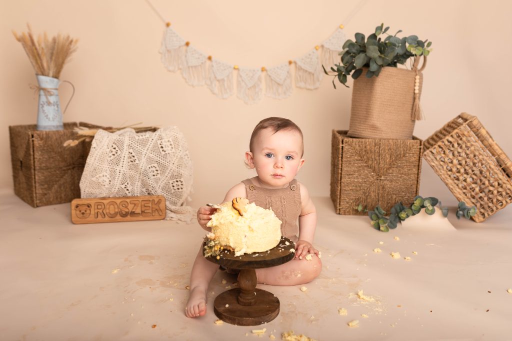 A&M Mazur Photography | Smash Cake